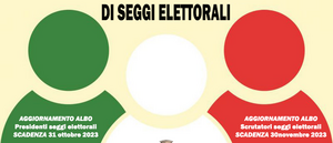 Logo Aggiornamento albo scrutatori e presidenti di seggio