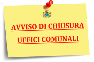 Logo Chiusura uffici comunali 01