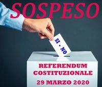 Logo referendum 2020 SOSPESO